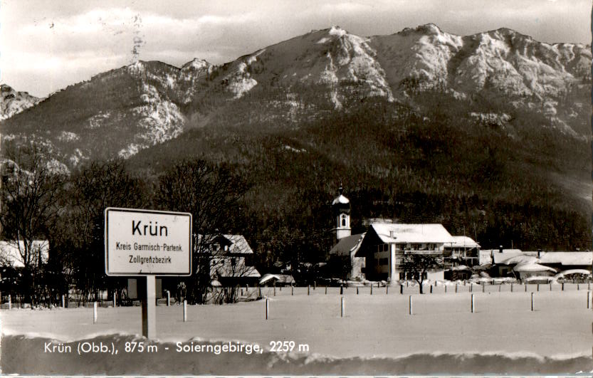 krün, obb. soierngebirge