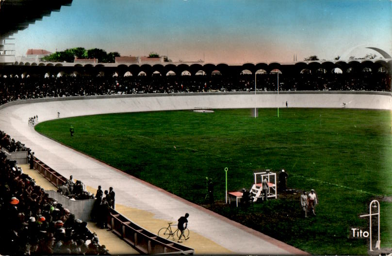 bordeaux, le stade municipal, virage nord