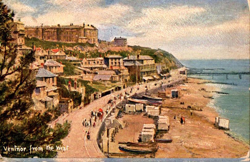 ventnor from the west, 1910