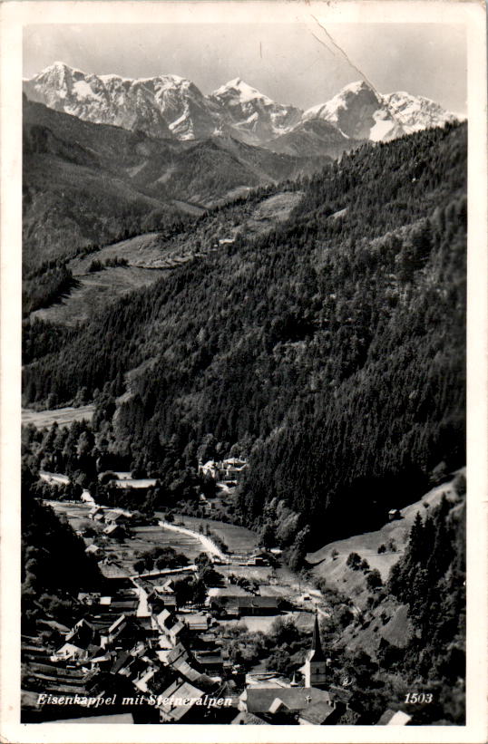 eisenkappel mit steineralpen