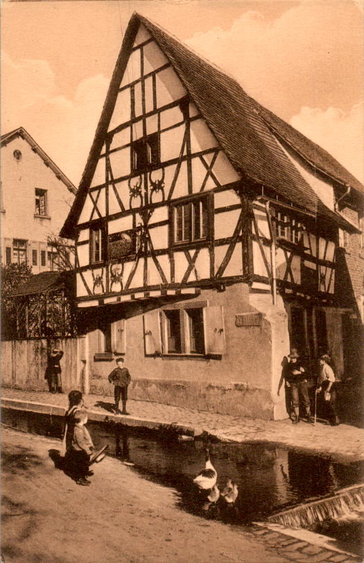 altes haus in auerbach a.d.b.