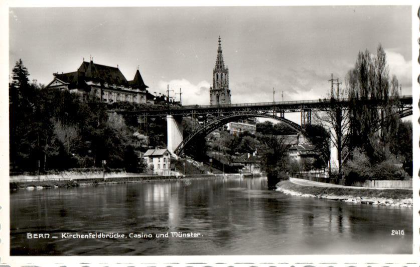 bern, kirchenfeldbrücke