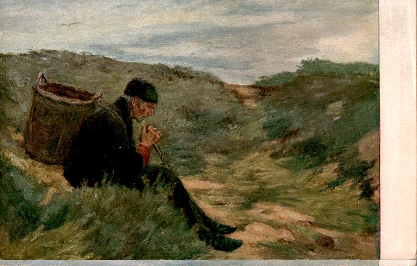 max liebermann, mann in den dünen, leipzig