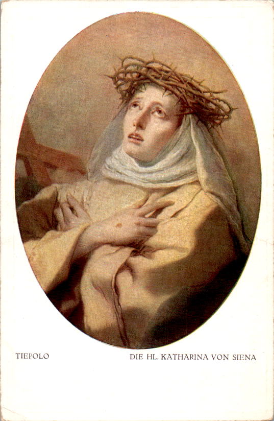 tiepolo, die hl. katharina v. siena