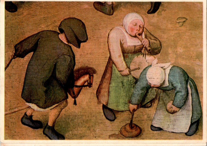 peter brueghel, kinderspiele (ausschnitt)