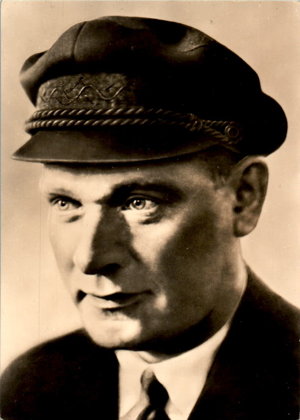 ernst thälmann, foto-ak