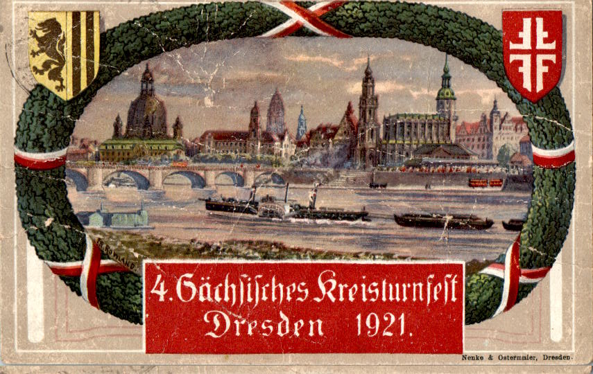 4. sächsisches kreisturnfest, dresden 1921