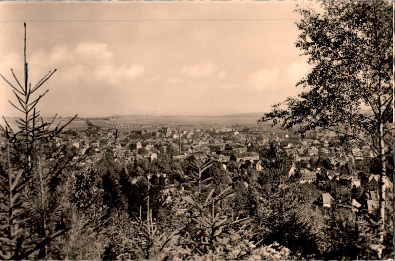 ilmenau, blick von der hohen schlaufe