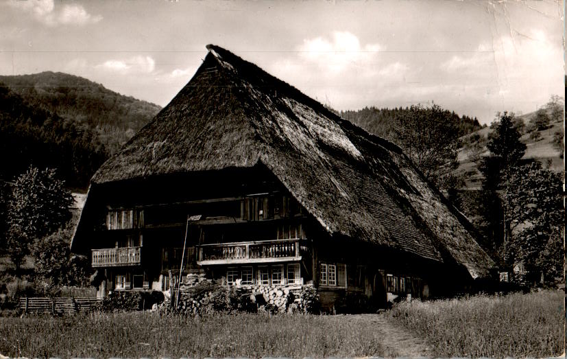 altes schwarzwaldhaus in gutach