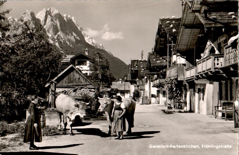 garmisch-partenkirchen, frühlingstraße