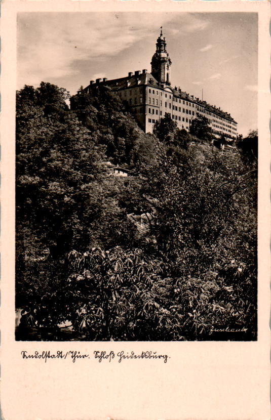 rudolstadt, schloss heidecksburg