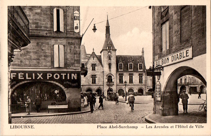 libourne, place abel-surchamp