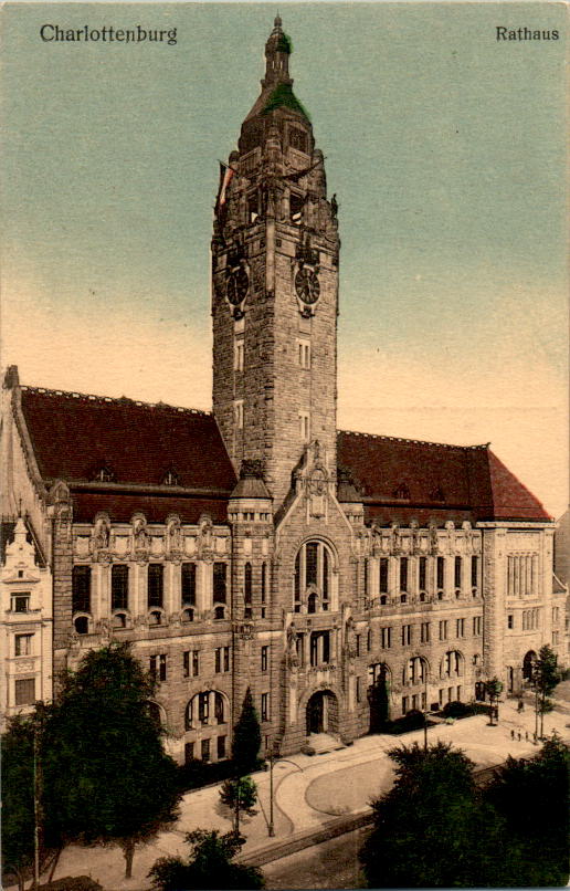 berlin, charlottenburg, rathaus