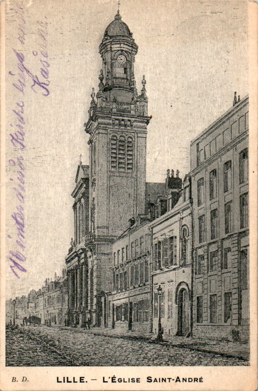 lille, l'eglise saint-andre