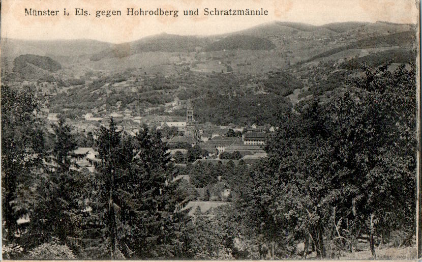 münster im elsass, hohrodberg und schratzmännle