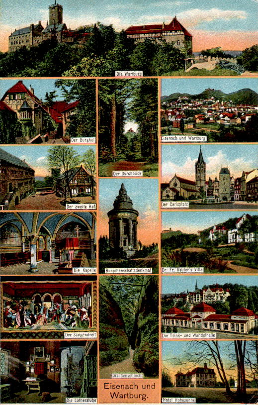 eisenach und wartburg