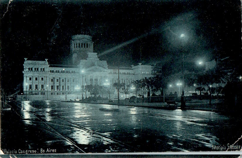 palacio congreso buenos aires, 1914