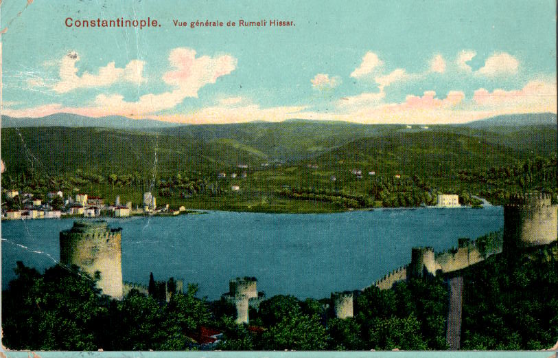 constantinople, vue generale, 1915