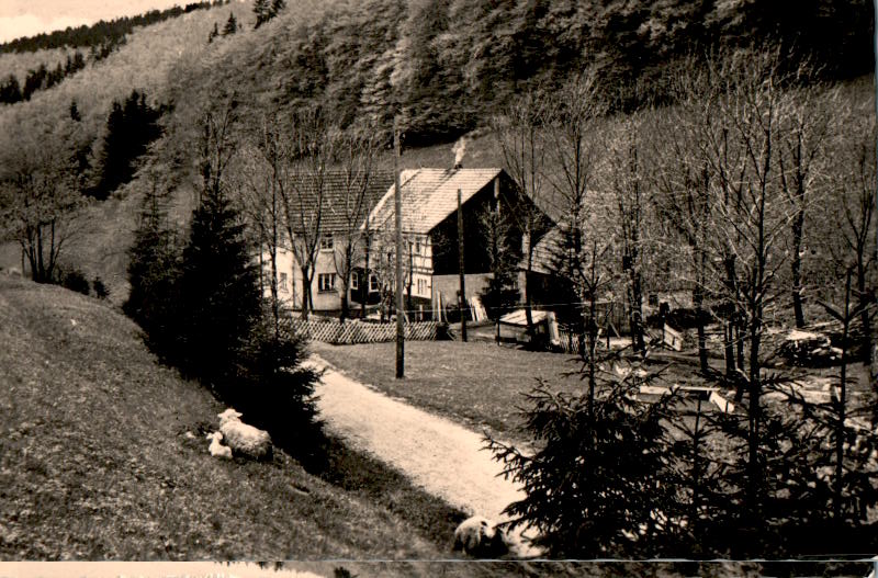 frauenwald, rennsteig, gaststätte fraubachmühle