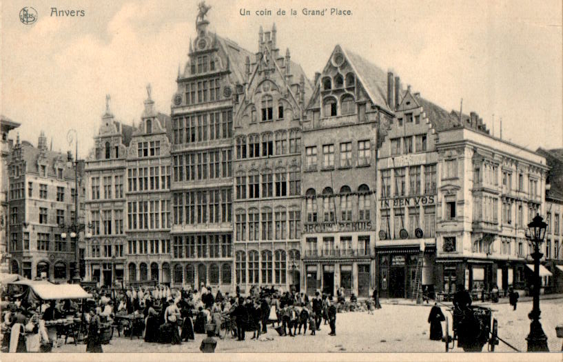 anvers un coin de la grand' place