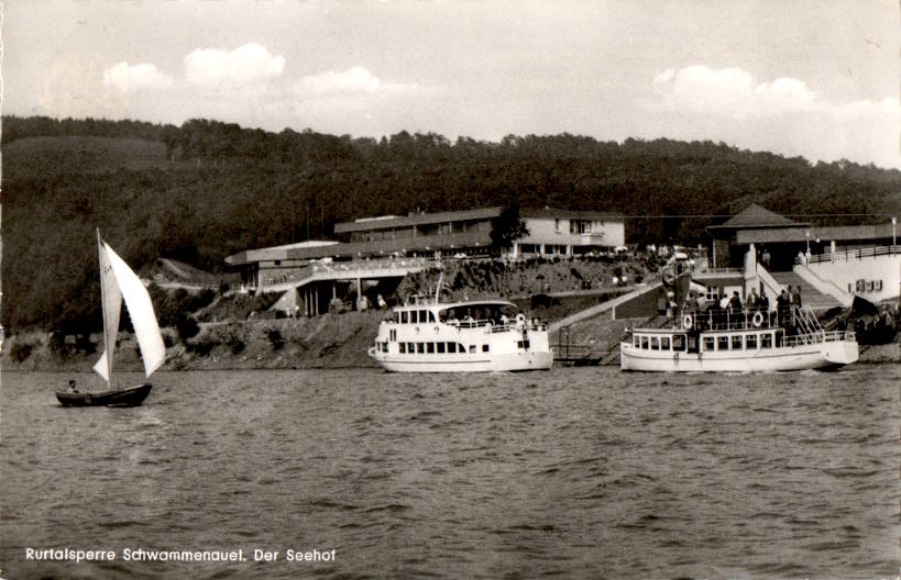 rurtalsperre schwammenauel, der seehof