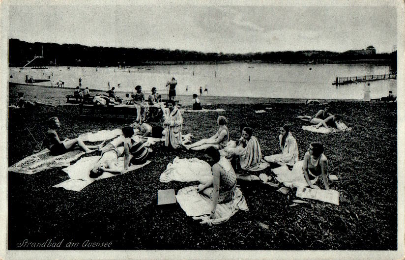 strandbad am auensee, leipzig