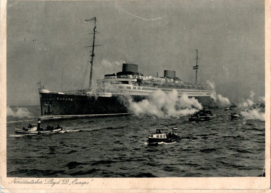 norddeutscher lloyd , bremen , "europa"