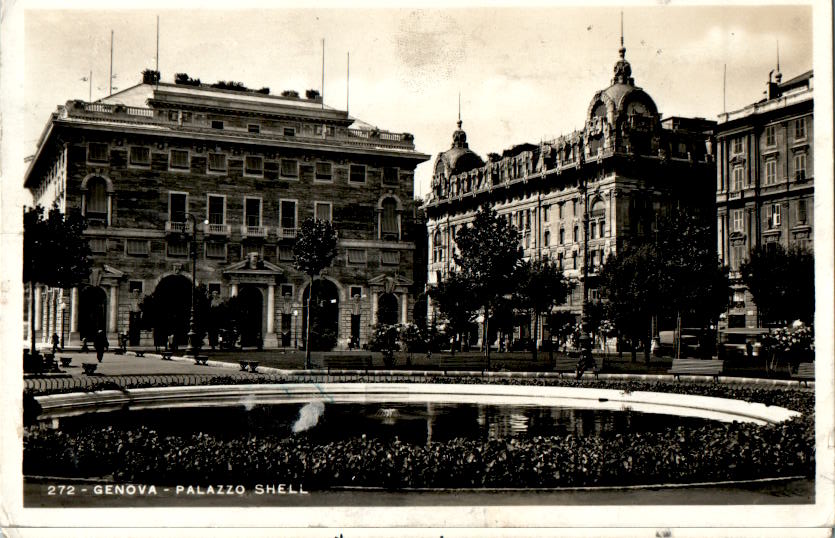 genova, palazzo shell