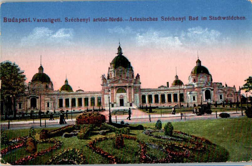 budapest, bad im stadtwäldchen