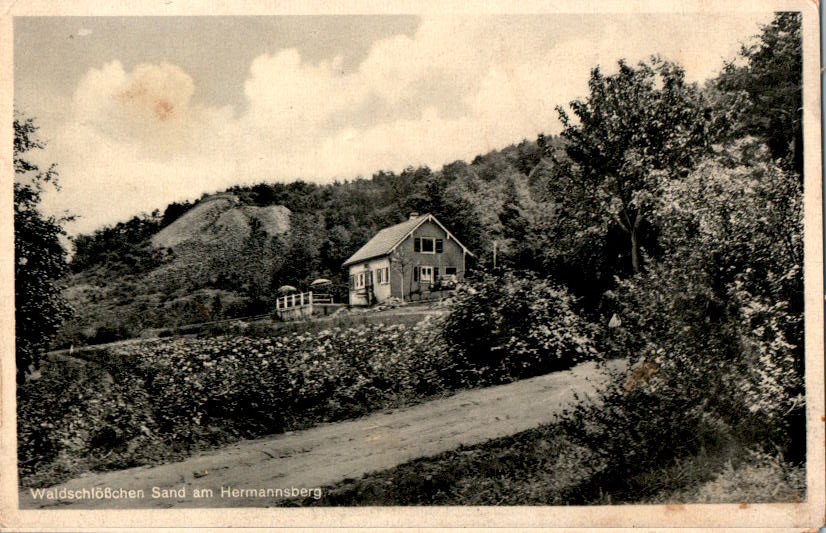 waldschlößchen sand am hermannsberg, main