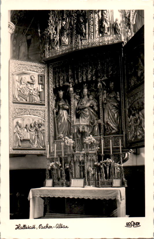 hallstatt, pacher-altar