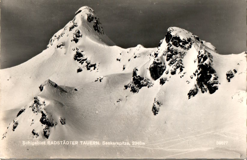 radstädter tauern, seekarspitze