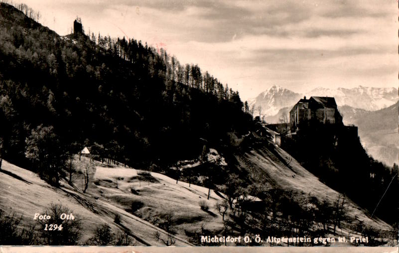 micheldorf oö, altpernstein gegen kl. priel