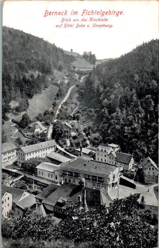 berneck im fichtelgebirge, hotel bube