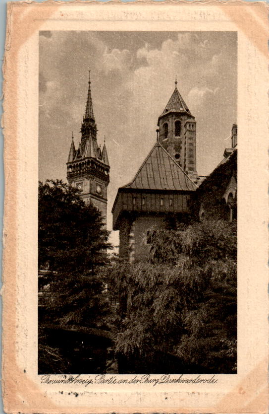 braunschweig, partie an der burg dankwarderode