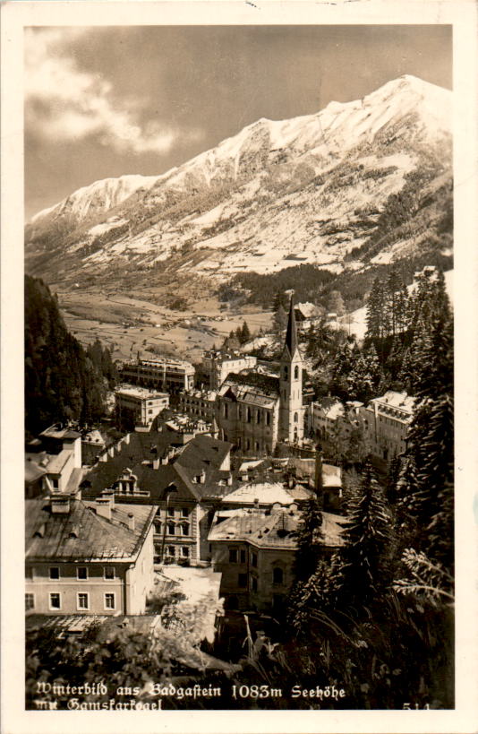 winterbild aus badgastein