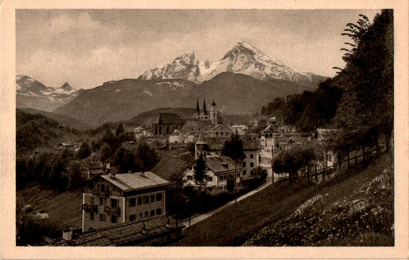 berchtesgaden mit dem watzmann