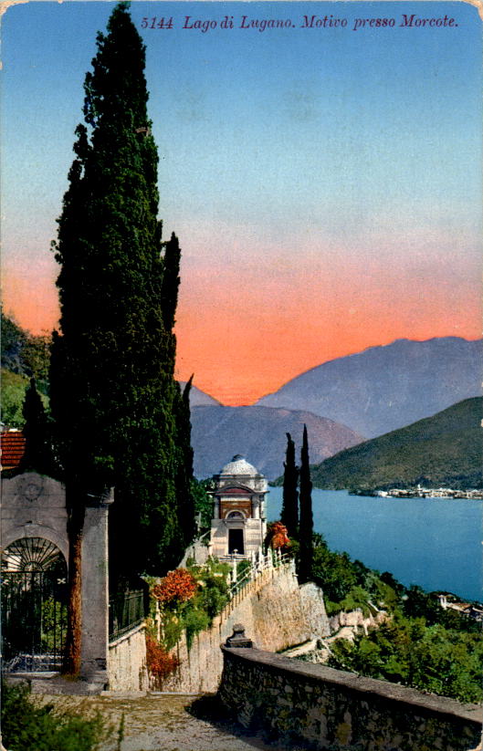 lago di lugano, motivo presso morcote