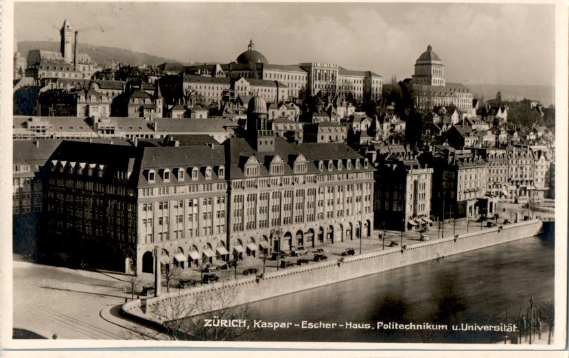 zürich, kaspar-escher-haus, politechnikum u. universität