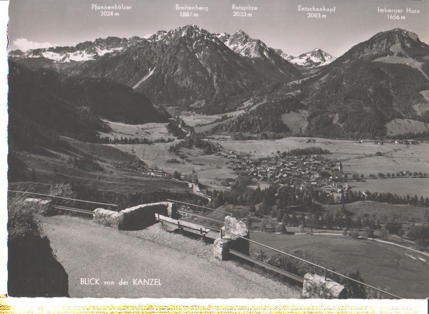 bad oberdorf, blick v.d. kanzel