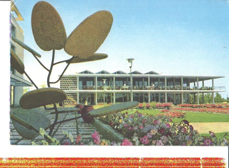 mamaia, restaurant "tomis", rumänien, 1963