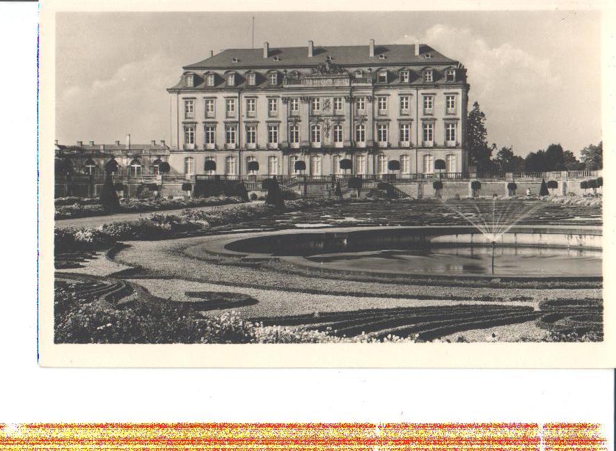 schloß brühl, 1952