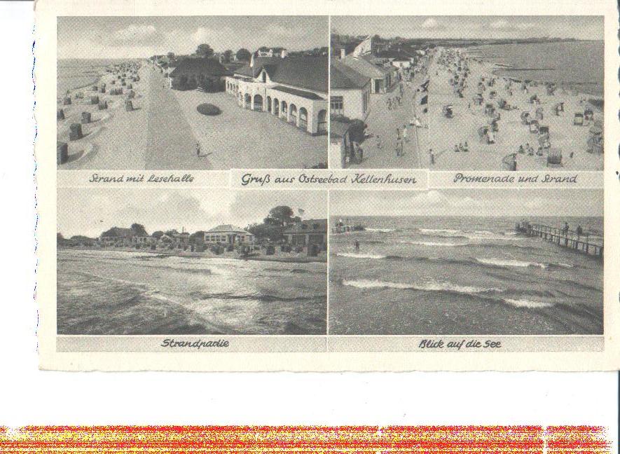 gruß aus ostseebad kellenhusen, 1952