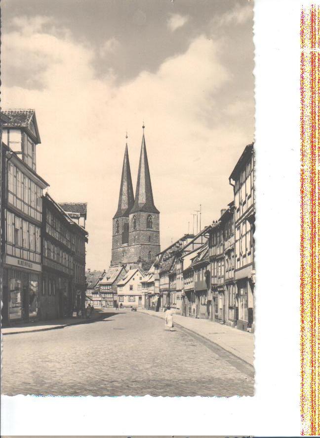 quedlinburg, pölkenstr. m. nikolaikirche