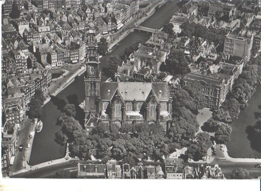 amsterdam de westerkerk, 1965