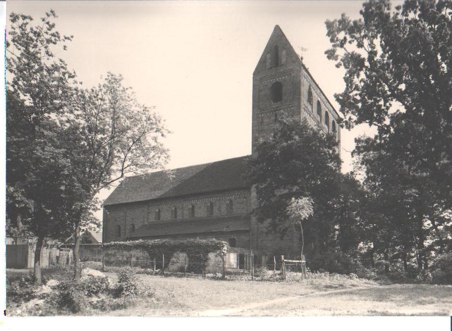 kirche zu schönhausen, blick v. norden