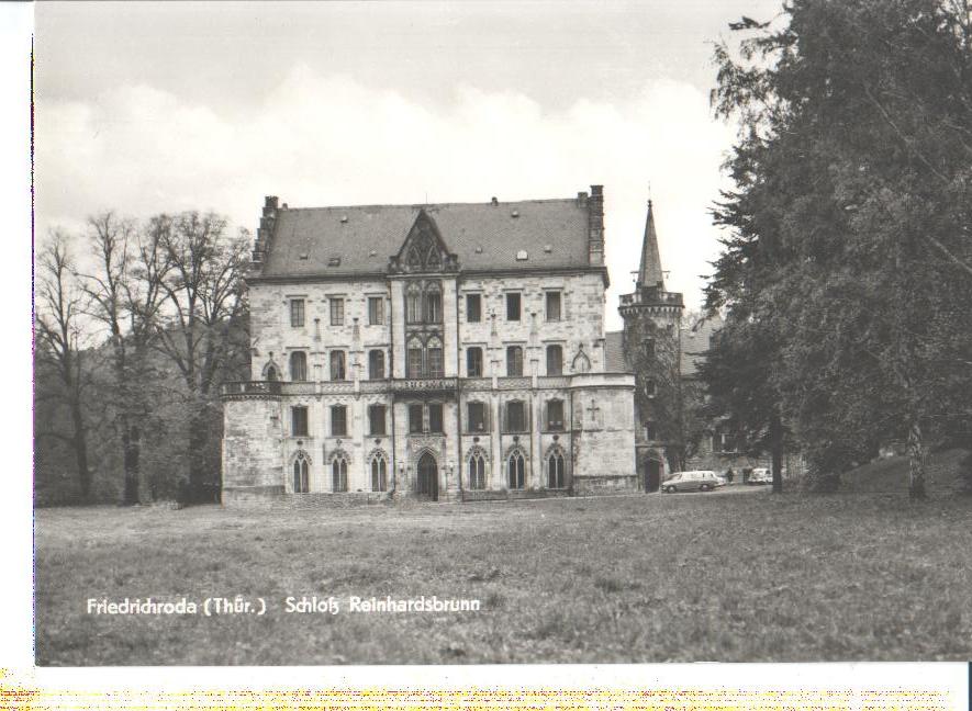 friedrichroda, schloß reinhardsbrunn