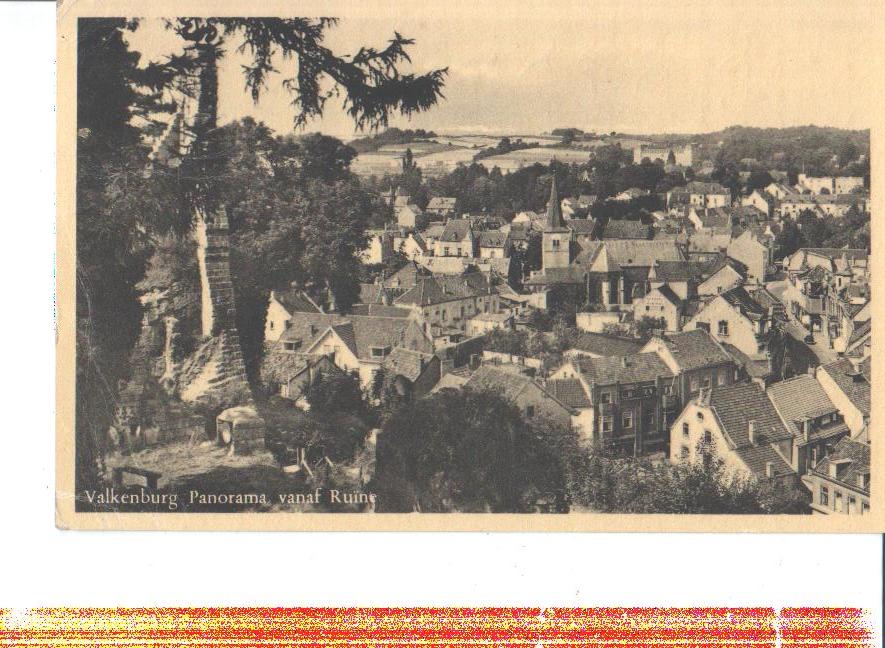 valkenburg panorama vanaf ruine