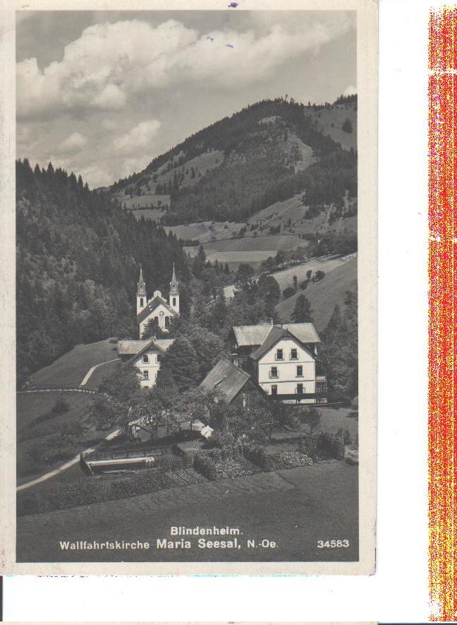 blindenheim, maria seesal, nö, 1940