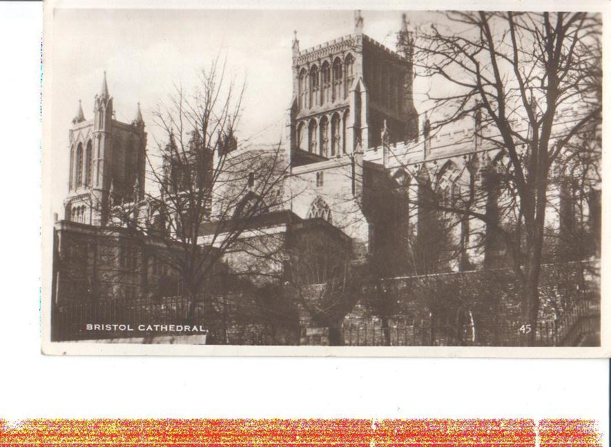 bristol, cathedral, 1937